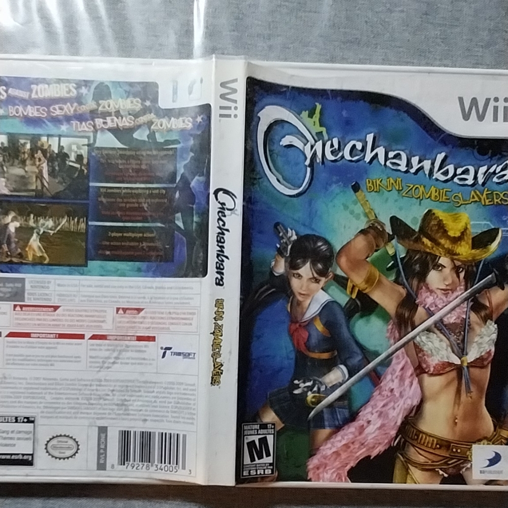 Onechanbara: Bikini Zombie Slayers Game For Nintendo Wii